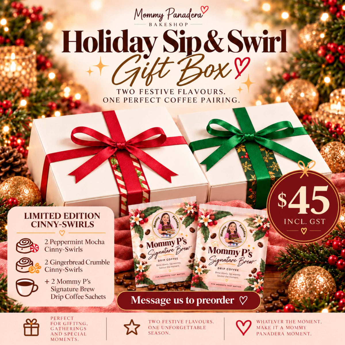 Holiday Sip & Swirl Gift Box