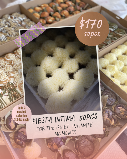 Mini Salu-Salo Fiesta Íntima  —  50pcs