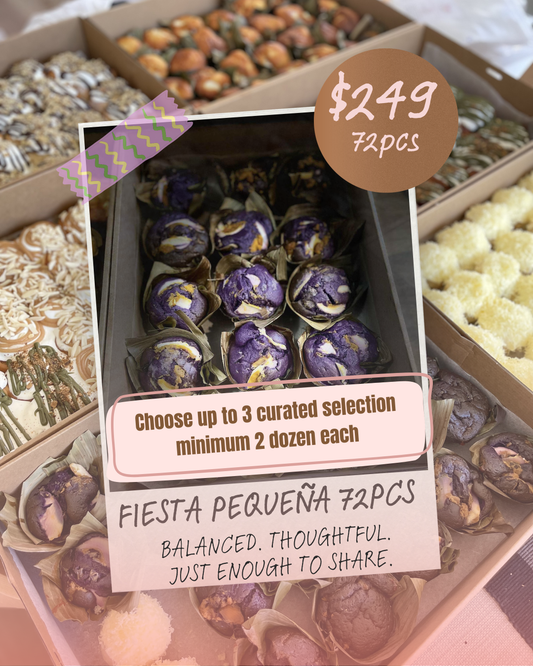 Mini Salu-Salo Fiesta Pequeña   —   72pcs