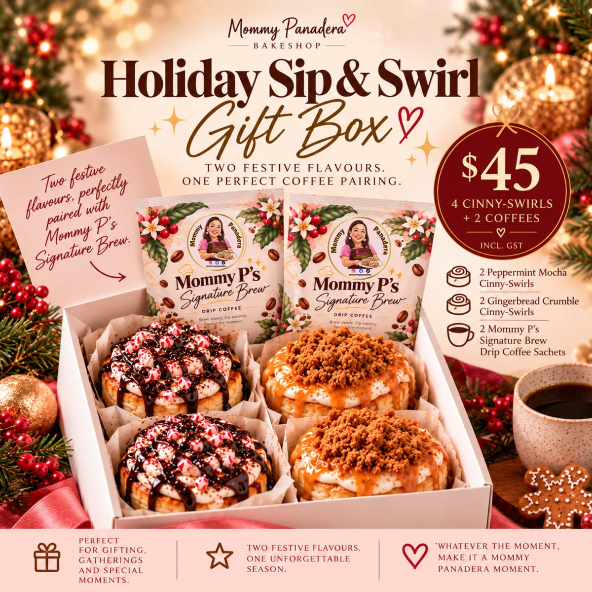 Holiday Sip & Swirl Gift Box