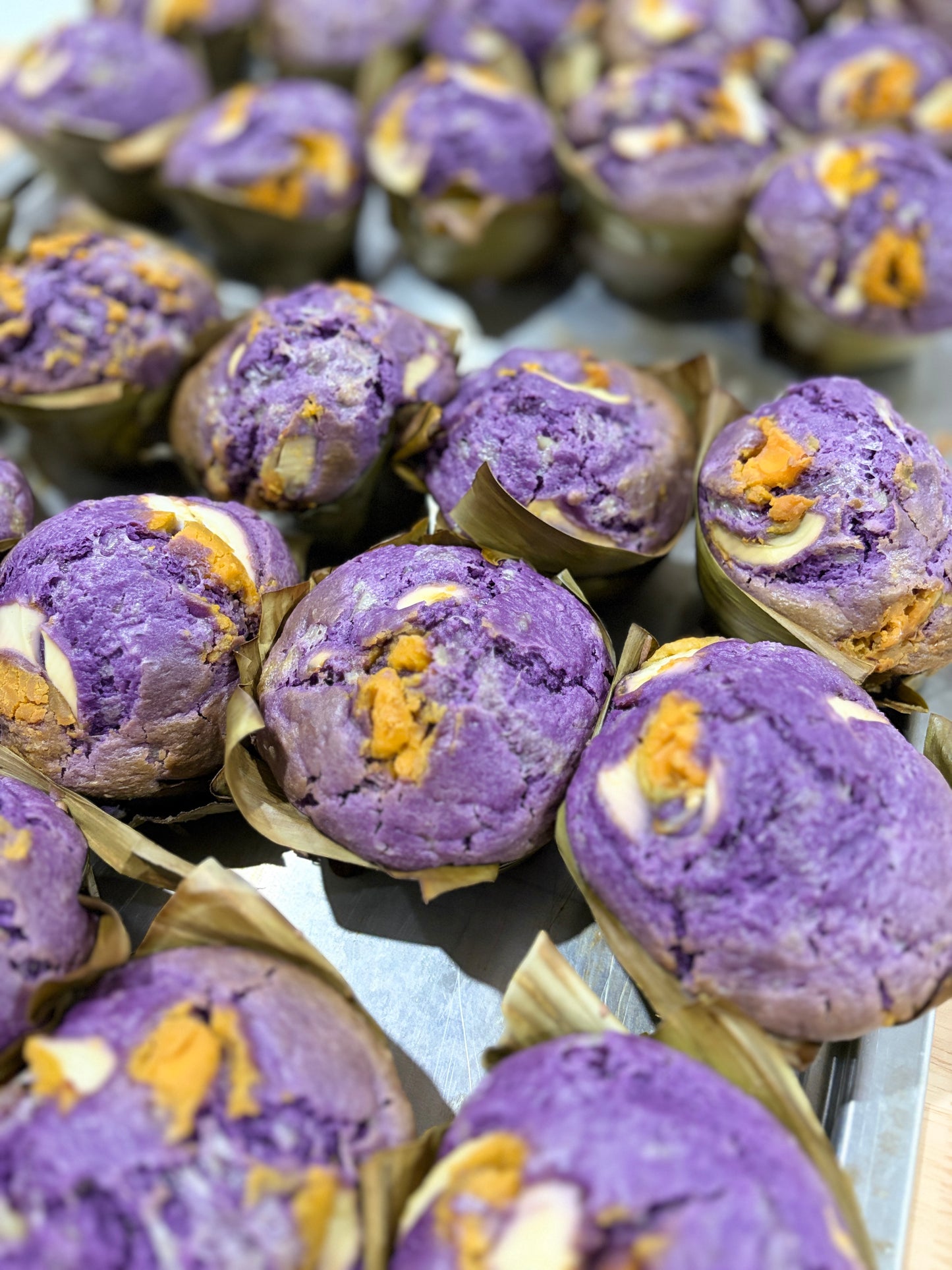 Ube Bibingka - Party by the Dozen